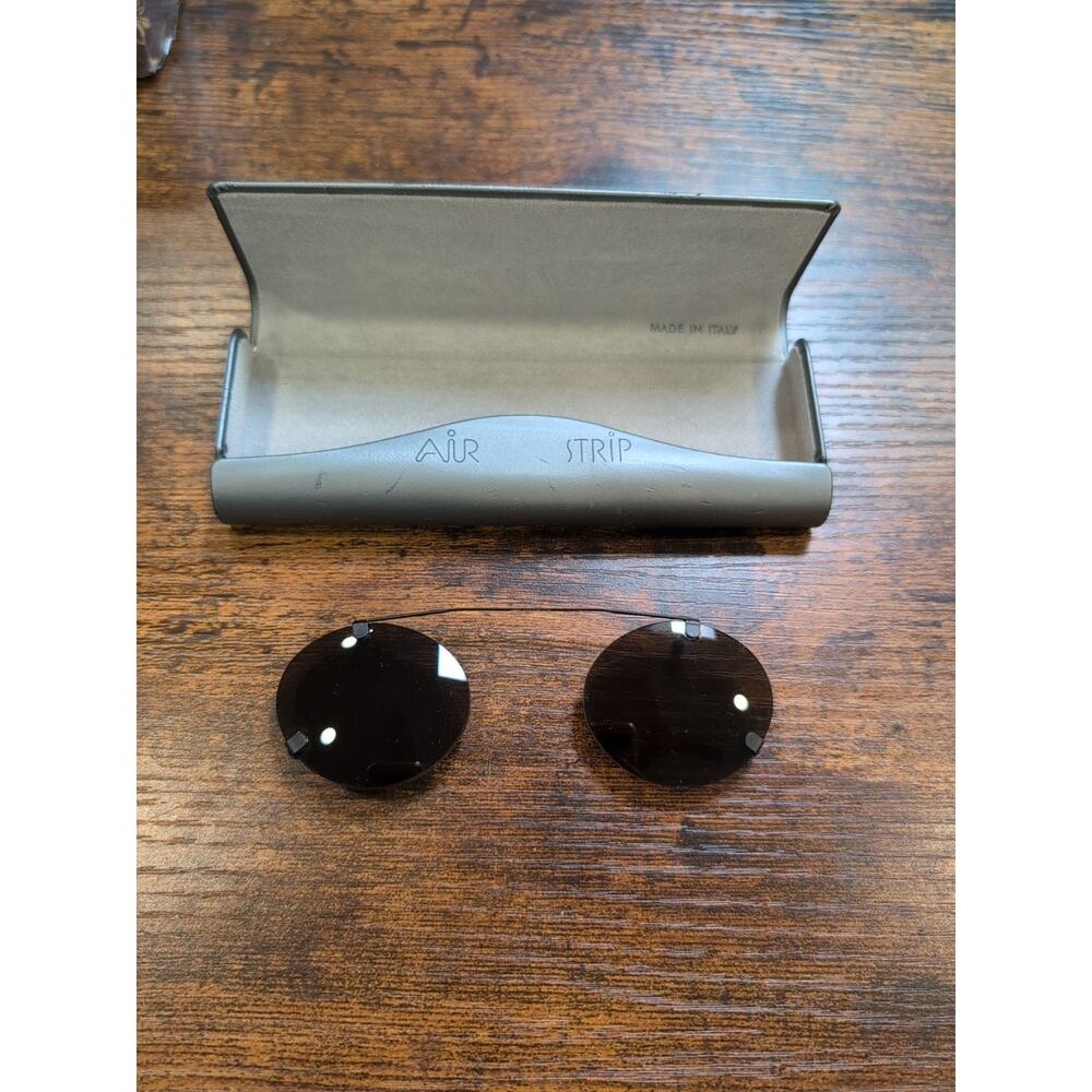 Lindberg Sunglasses Clip-ons With Case Made In Italy 300MB 1.5